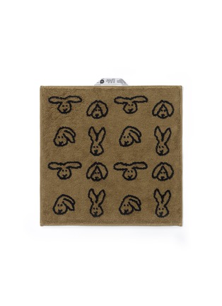 Main View - Click To Enlarge - WARMGREY TAIL - X Songwol Towel Bunny Bunny Hand Towel — Brown