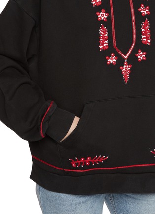  - FOUND - Indus Embroidered Cotton Hoodie