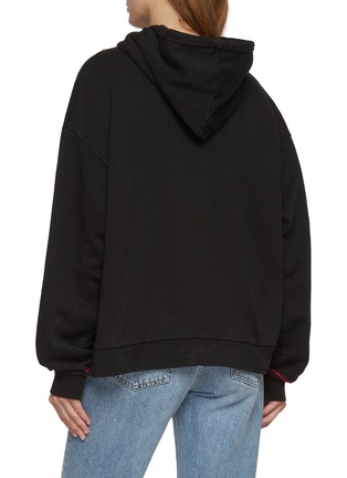 Back View - Click To Enlarge - FOUND - Indus Embroidered Cotton Hoodie