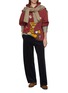Figure View - Click To Enlarge - FOUND - Embroidered Wildlife Cotton Hoodie