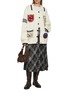 Figure View - Click To Enlarge - FOUND - York University Cotton Knit Cardigan