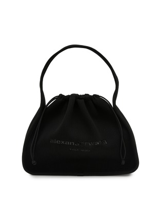 Main View - Click To Enlarge - ALEXANDERWANG - Large Ryan Ribbed Knit Shoulder Bag