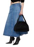 Figure View - Click To Enlarge - ALEXANDERWANG - Large Ryan Ribbed Knit Shoulder Bag