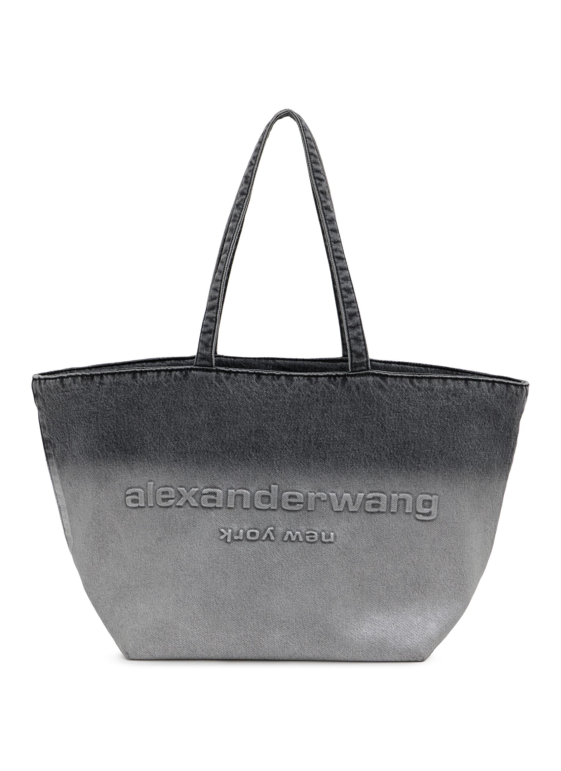 ALEXANDERWANG | Punch Coated Denim Tote Bag | Women | Lane Crawford