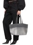 Figure View - Click To Enlarge - ALEXANDERWANG - Punch Coated Denim Tote Bag