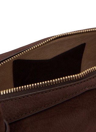 Detail View - Click To Enlarge - ALAÏA - Medium Le Teckel Leather Shoulder Bag