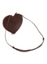 Detail View - Click To Enlarge - ALAÏA - Medium Le Coeur Suede Shoulder Bag