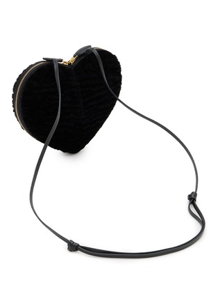 Detail View - Click To Enlarge - ALAÏA - Medium Le Coeur Leather Shoulder Bag