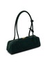 Detail View - Click To Enlarge - ALAÏA - Medium Le Teckel Suede Shoulder Bag