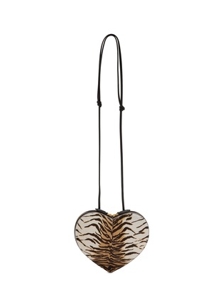 Main View - Click To Enlarge - ALAÏA - Medium Le Coeur Leather Shoulder Bag