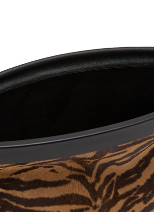 Detail View - Click To Enlarge - ALAÏA - Medium Le Click Hair Leather Shoulder Bag