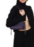 Figure View - Click To Enlarge - ALAÏA - Small Le Click Leather Shoulder Bag