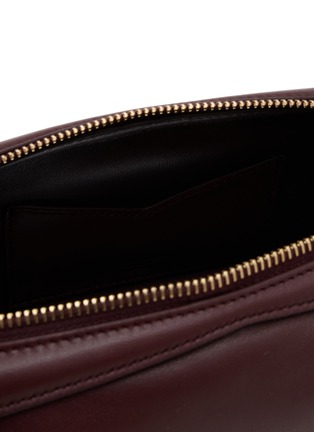 Detail View - Click To Enlarge - ALAÏA - Medium Le Teckel Padded Leather Shoulder Bag