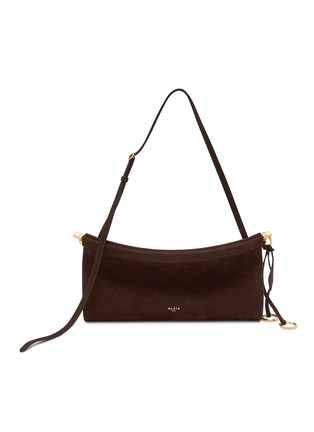 Main View - Click To Enlarge - ALAÏA - Medium Le Click Suede Shoulder Bag