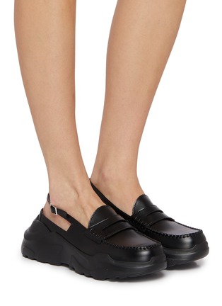 Figure View - Click To Enlarge - AKIKOAOKI - Demi Slingback Loafers