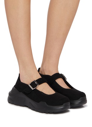 Figure View - Click To Enlarge - AKIKOAOKI - Elis Hybrid Mary Jane Women's Sneakers