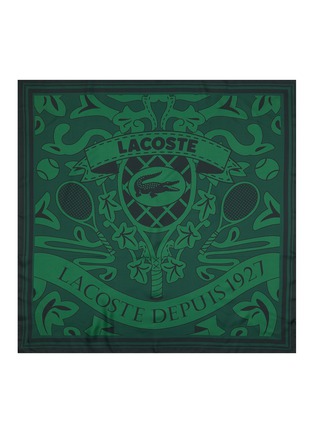 Main View - Click To Enlarge - LACOSTE - Tennis Print Scarf
