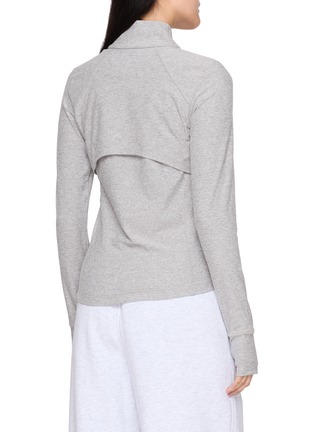 Back View - Click To Enlarge - BEYOND YOGA - Spacedye Zip Up Performance Jacket