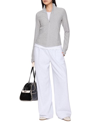 Figure View - Click To Enlarge - BEYOND YOGA - Spacedye Zip Up Performance Jacket