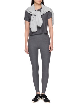 Figure View - Click To Enlarge - BEYOND YOGA - Spacedye Out Of Pocket High Rise Midi Leggings