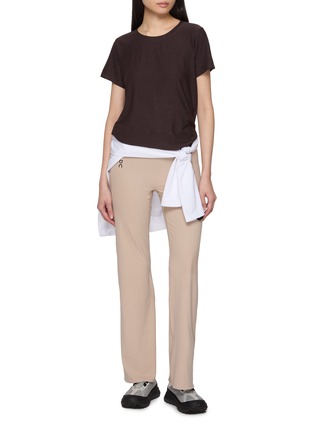 Figure View - Click To Enlarge - BEYOND YOGA - Featherweight On The Down Low T-Shirt