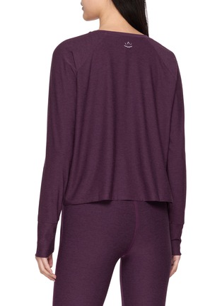 Back View - Click To Enlarge - BEYOND YOGA - Featherweight Spacedye Daydreamer Top