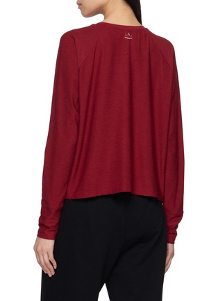 Back View - Click To Enlarge - BEYOND YOGA - Featherweight Daydreamer Pullover T-Shirt