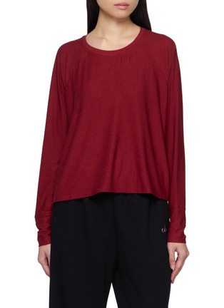 Main View - Click To Enlarge - BEYOND YOGA - Featherweight Daydreamer Pullover T-Shirt