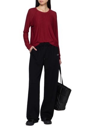 Figure View - Click To Enlarge - BEYOND YOGA - Featherweight Daydreamer Pullover T-Shirt