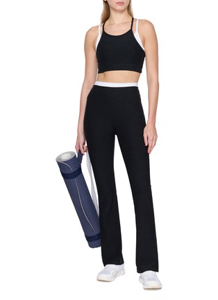 Figure View - Click To Enlarge - BEYOND YOGA - Spacedye On The Double Long Line Bra