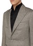  - MAGNUS & NOVUS - Monochrome Twill Sheen Linen Blend Blazer