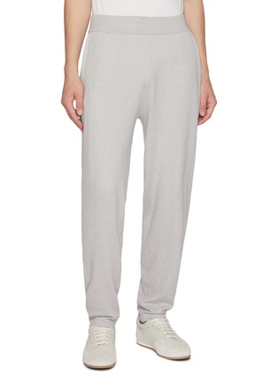 Main View - Click To Enlarge - MAGNUS & NOVUS - Elasticated Waist Cotton Cashmere Pants