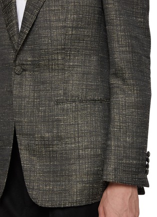  - MAGNUS & NOVUS - Jacquard Sheen Linen Blend Blazer