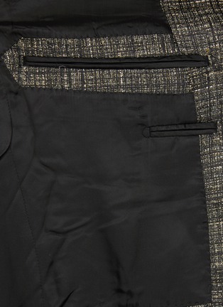  - MAGNUS & NOVUS - Jacquard Sheen Linen Blend Blazer