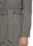  - MAGNUS & NOVUS - Monochrome Herringbone Wool Coat