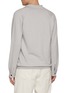 Back View - Click To Enlarge - MAGNUS & NOVUS - Long Sleeve Cotton Cashmere Polo Shirt