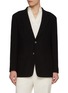 Main View - Click To Enlarge - MAGNUS & NOVUS - Loro Piana Wool Blend Knit Jacket