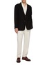 Figure View - Click To Enlarge - MAGNUS & NOVUS - Loro Piana Wool Blend Knit Jacket