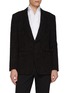 Main View - Click To Enlarge - MAGNUS & NOVUS - Jacquard Stretch Wool Blend Jacket