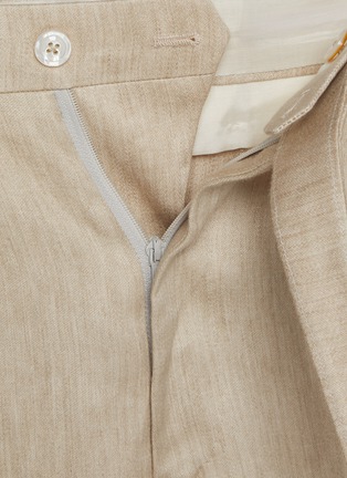  - MAGNUS & NOVUS - Flat Front Linen Shorts