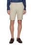 Main View - Click To Enlarge - MAGNUS & NOVUS - Flat Front Linen Shorts