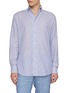 Main View - Click To Enlarge - MAGNUS & NOVUS - Striped Loro Piana Cotton Linen Shirt