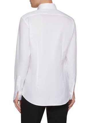 Back View - Click To Enlarge - MAGNUS & NOVUS - Concealed Button Cotton Shirt