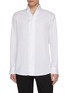 Main View - Click To Enlarge - MAGNUS & NOVUS - Concealed Button Cotton Shirt