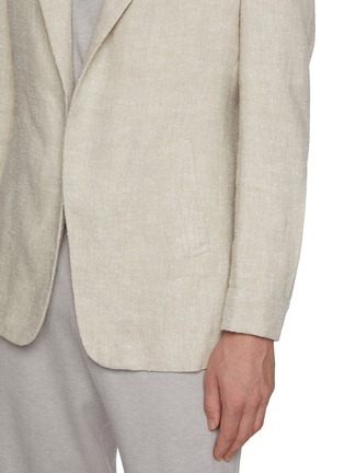  - MAGNUS & NOVUS - Texture Weave Cotton Linen Blazer