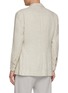 Back View - Click To Enlarge - MAGNUS & NOVUS - Texture Weave Cotton Linen Blazer