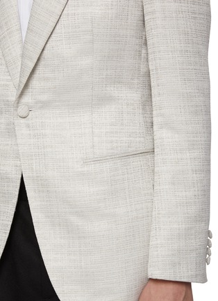  - MAGNUS & NOVUS - Jacquard Sheen Linen Blend Blazer