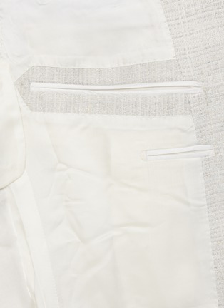  - MAGNUS & NOVUS - Jacquard Sheen Linen Blend Blazer