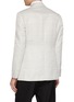Back View - Click To Enlarge - MAGNUS & NOVUS - Jacquard Sheen Linen Blend Blazer