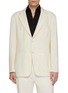 Main View - Click To Enlarge - MAGNUS & NOVUS - Wool Blend Knit Blazer